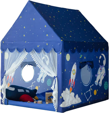 Kids Play Tent Playhouse Indoor Tents for Kids Boys Spaceship Space Rocket