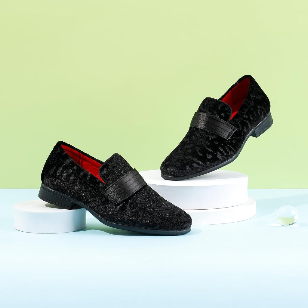 Boy's Dress Shoes Tuxedo Loafers