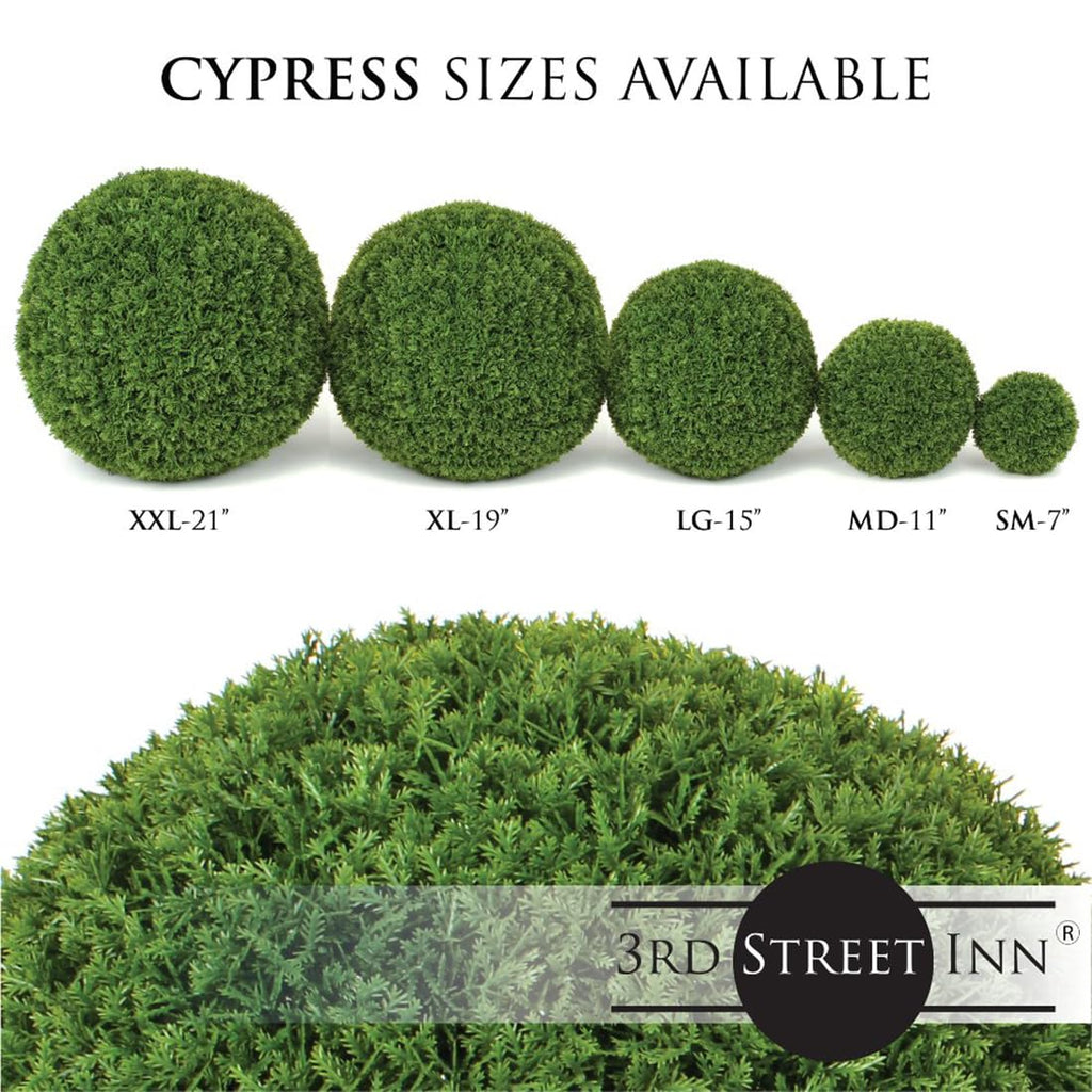 Topiary Balls for Outdoor Decor - 19", 2-Pack