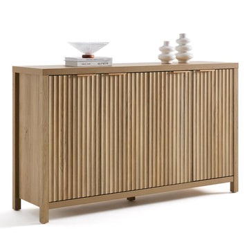 Buffet Cabinet 56" Golden Oak