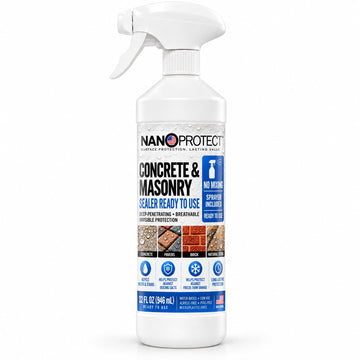 & Stone Sealer - 1 Quart Ready-to-Use, Long-Lasting Protection for Driveways, Patios, Pavers & Walkways