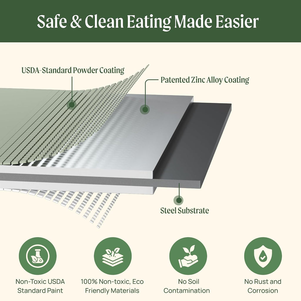 Raised Garden Bed Kits, 17" Tall 9 in 1 8ft X 2ft Metal Raised Planter Bed for Vegetables Flowers Ground Planter