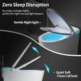 Smart Toilet with Built-In Bidet, Heated Seat & Child Mode, Multiple Flushing Modes