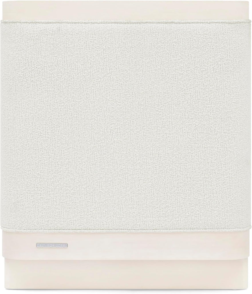 BabyGap Callie 4-in-1 Upholstered Crib - Greenguard Gold Certified, Antique White/White Boucle