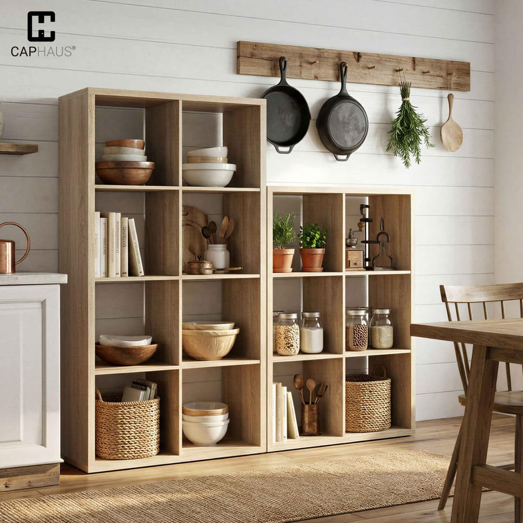 Sturdy Room 13-Inch Cube Storage Organizer Shelf, with Extra Thick Exterior Edge, Open Storage Shelf Divider