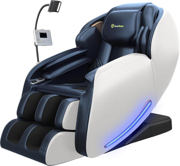 Massage Chair Full Body with Unique Phone Controller,Heart and Blood Measurement, Zero Gravity 3D SL-Track Recliner