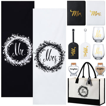 11 Pcs Wedding Gifts for Couples 2026, Honeymoon Mr and Mrs Gifts