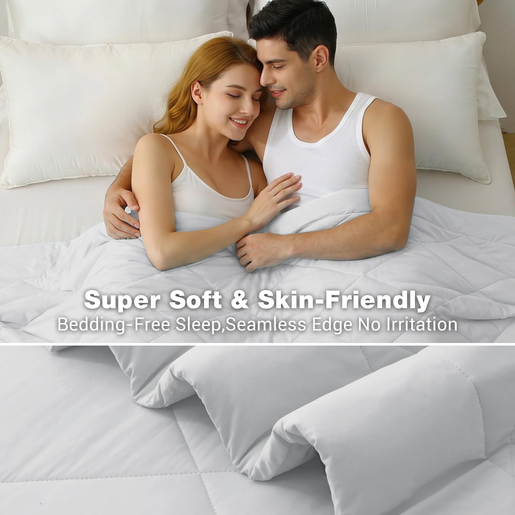 Cooling Blanket for Hot Sleepers, Cooling Comforter King Size, Breathable Lightweight Double-Sided Summer Blanket
