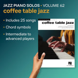 Coffee Table Jazz - Jazz Piano Solos Volume 62 | 25 Classic Jazz Standards Arranged for Solo Piano | Includes Darn