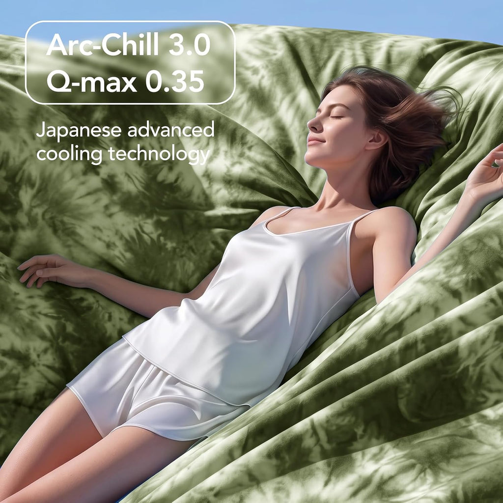 Cooling Blanket King Size 90"x104" for Hot Sleepers | Cold Summer Soft Blanket for Bed Couch and Travel Absorbs Heat
