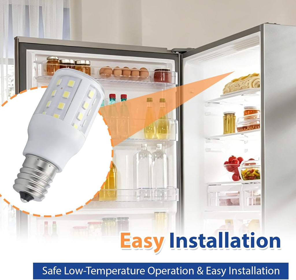 3.8W E17 Refrigerator LED Light Bulb Compatible with Frigidaire