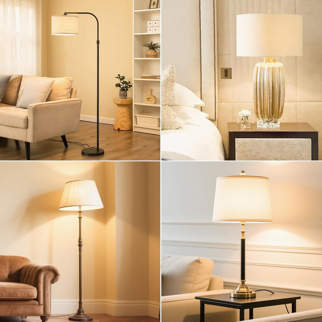A15 LED Bulb 60Watt Equivalent, 3000K Soft White, E12, Non-Dimmable, 6 Pack