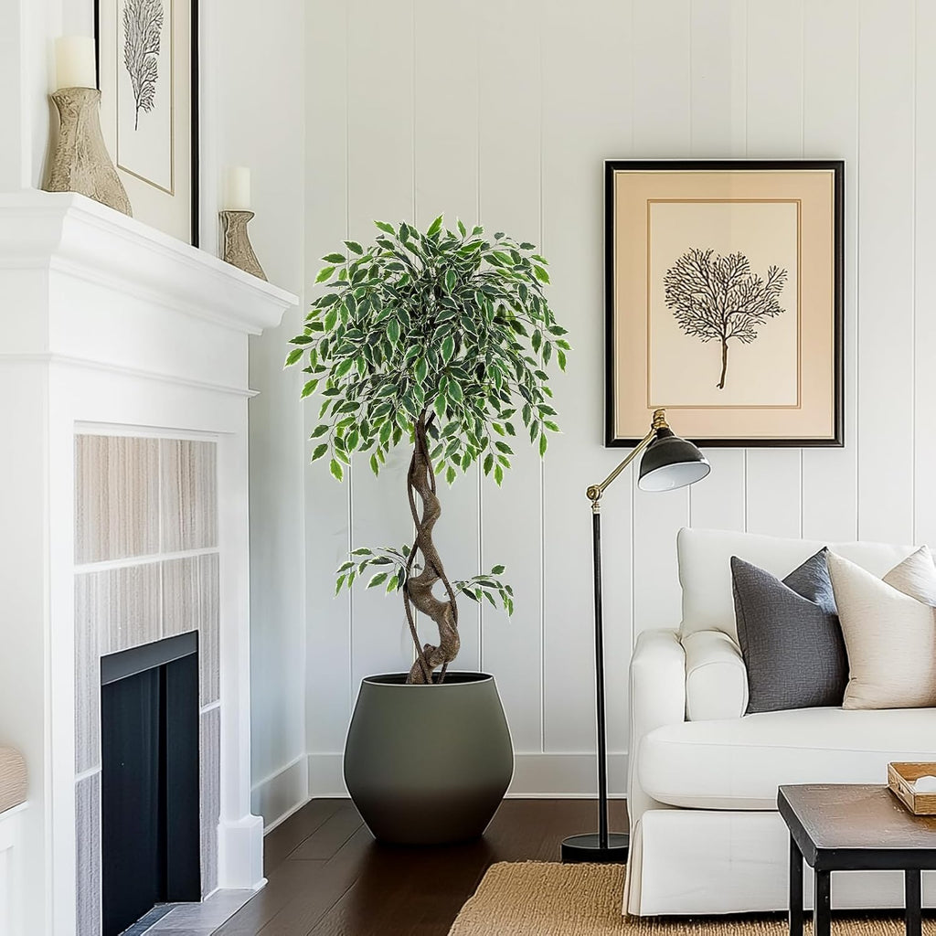 4ft Artificial Ficus Tree Decor Indoor