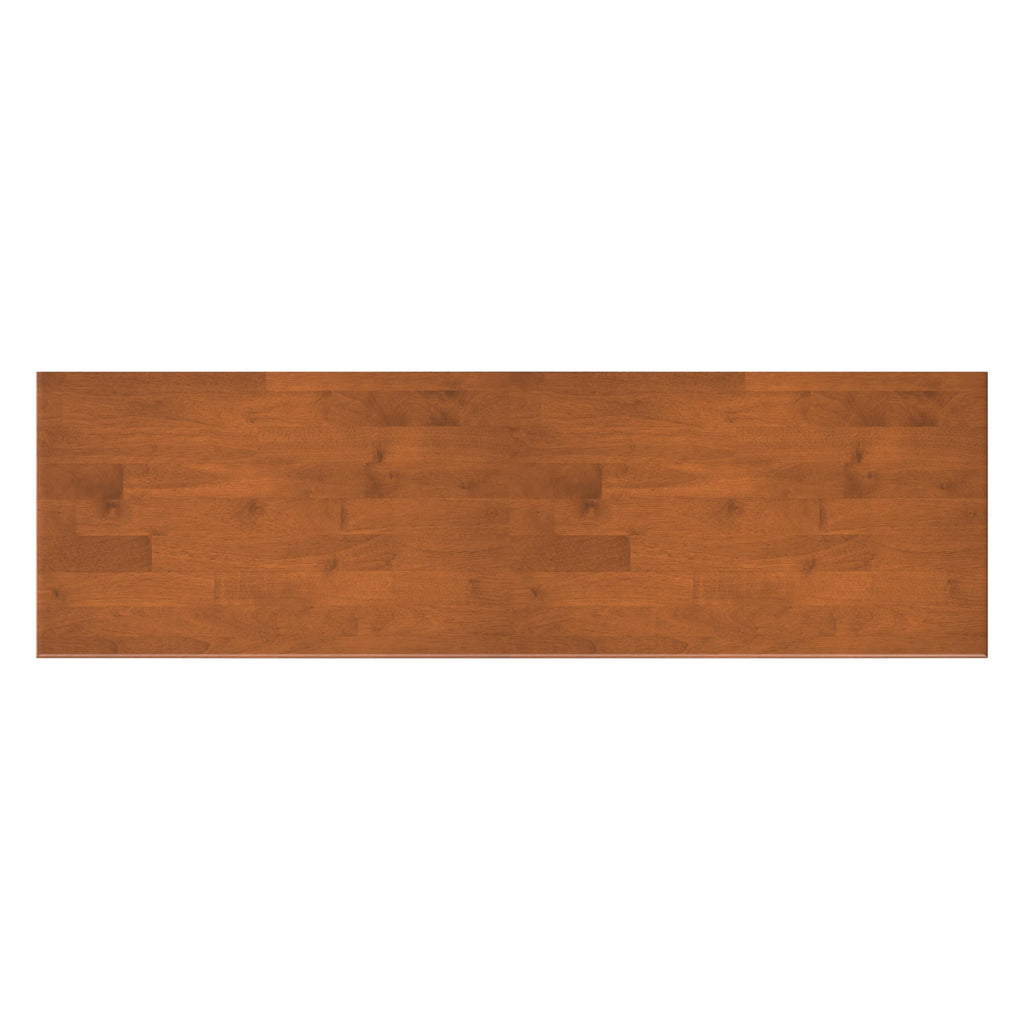 Draper 60" Wide Solid Wood TV Stand in Teak Brown