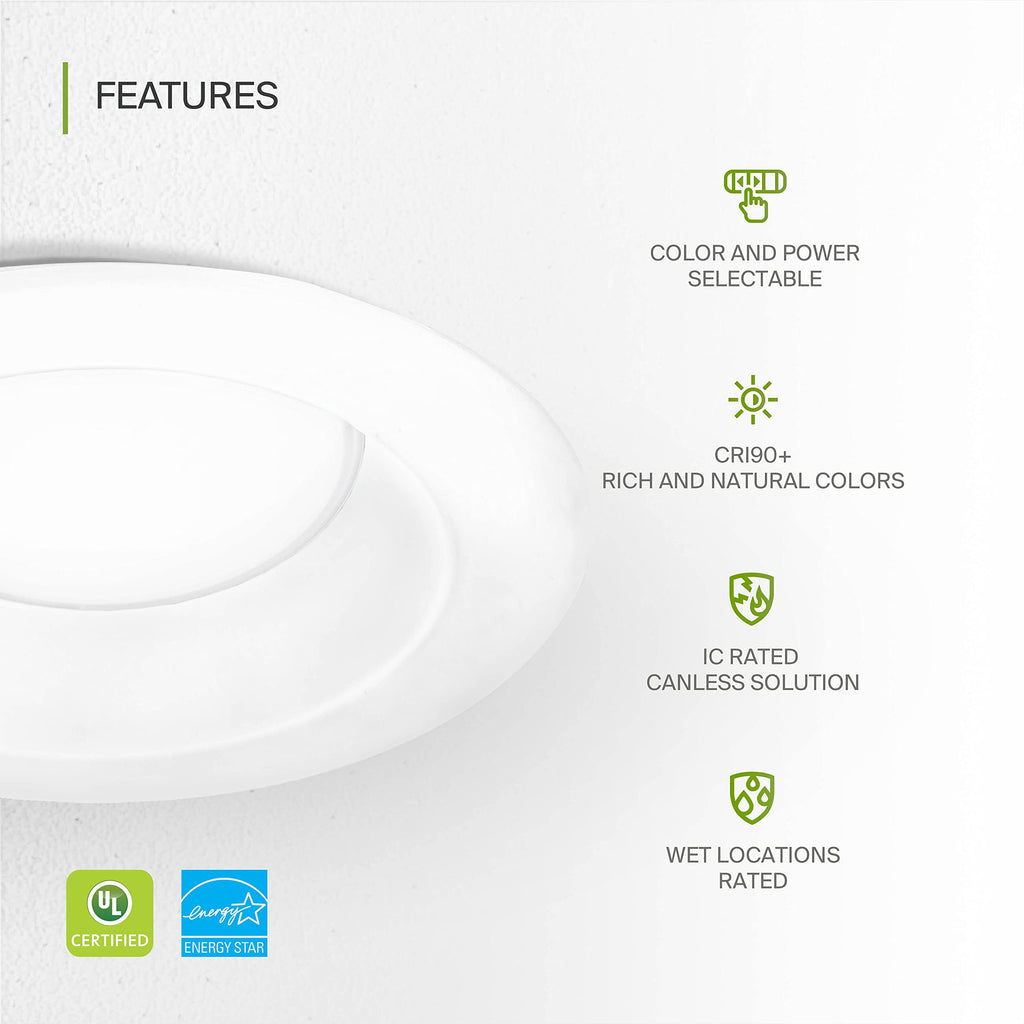 8 Inch 30W Commercial Canless LED Downlight