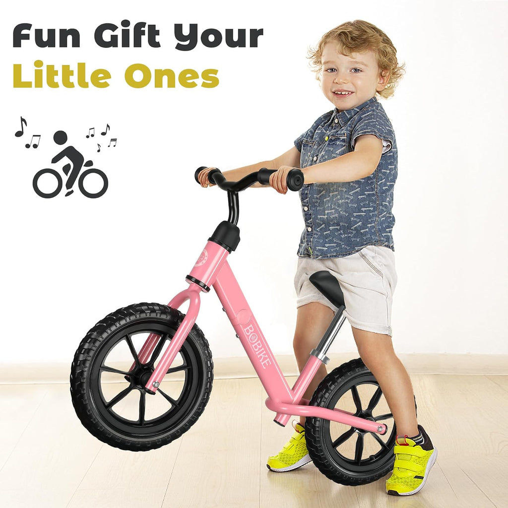 Toddler Balance Bike Toys for 2 to 5 Year Old Girls Boys Adjustable Seat and Handlebar No-Pedal Training Bike Best