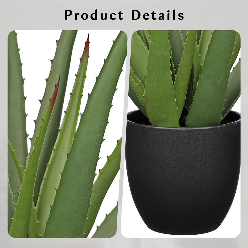 Large Fake Succulent Aloe Vera Plants 16.7 | Casa Home Living