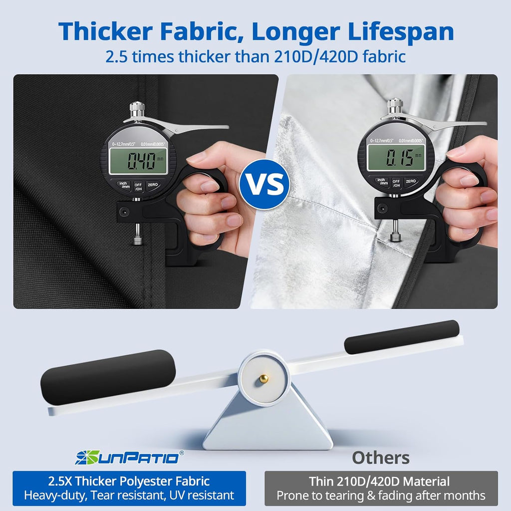Gas Grill Cover 60 Inch, Outdoor Heavy Duty Waterproof Barbecue Gas Cover, UV and Fade Resistant, All Weather