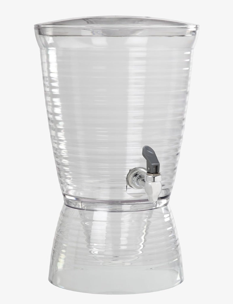 Bark Beverage Dispenser, 2.5 Gallon, Clear, (Pack of 1)