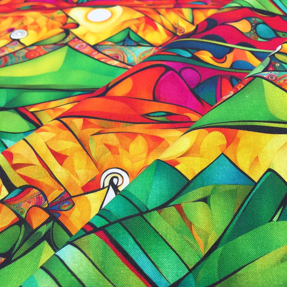 100% Cotton Fabric by The Yard for Quilting Sewing Crafting