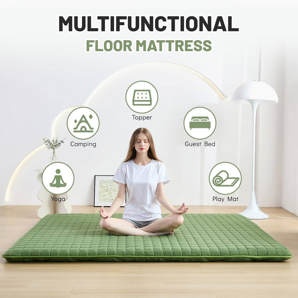 Japanese Floor Mattress, Anti-Slip Japanese Futon