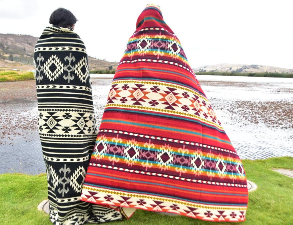Blanket Throw 78x47 in | Ultra Soft, Non-Itchy & Breathable | Premium Alpaca Wool Blanket | Warm, Hypoallergenic