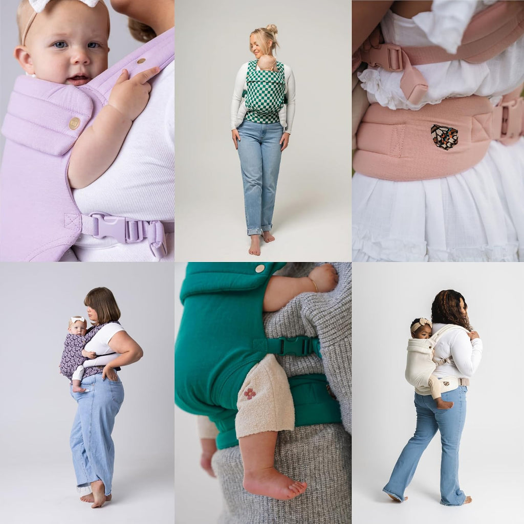 Monarch Ergonomic Baby Carrier - Premium Cotton Soft Structured Newborn to Toddler Carrier with Hip-Healthy Design, 3