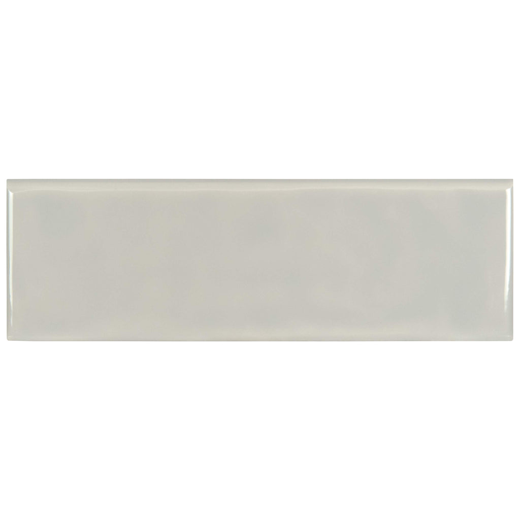 Glossy Bullnose Ceramic Subway Wall Tile|Urbano Dusk | 4" x 12"
