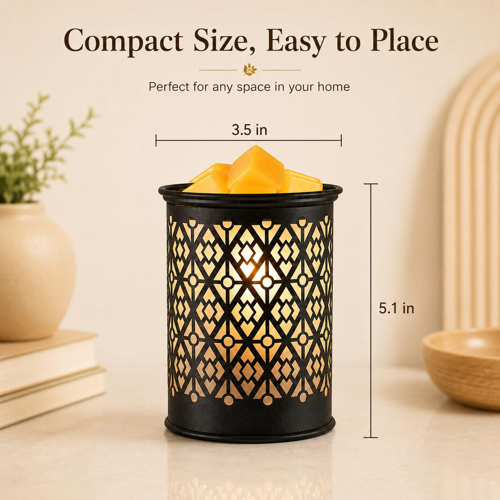 Wax Melt Warmer Metal Wax Warmer for Scented Wax Candle Wax Burner