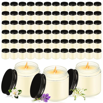 36 Pcs Bulk Candle Mini Mason Jar Candle, Freesia, Gardenia, Lavender