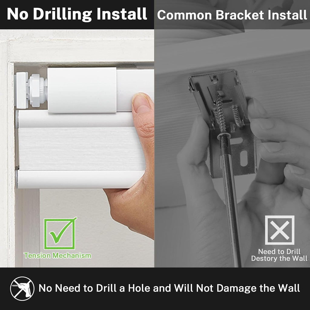 Top Down Bottom Up Cordless Cellular Shades No Tools No Drill Blinds for Windows Shades for Indoor Windows Honeycomb