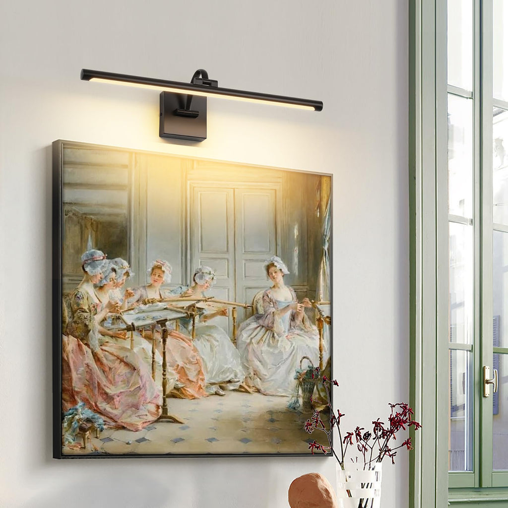 Black Picture Lights for wall Hardwired LED Picture Lighting Dimmable Gallery Light Art Light for Wall Portrait
