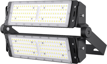 Pro 6 Series 200W 30,000LM LED Flood Light Outdoor, ETL Certified, 100V-277V, 5000K Daylight, IP66 Waterproof