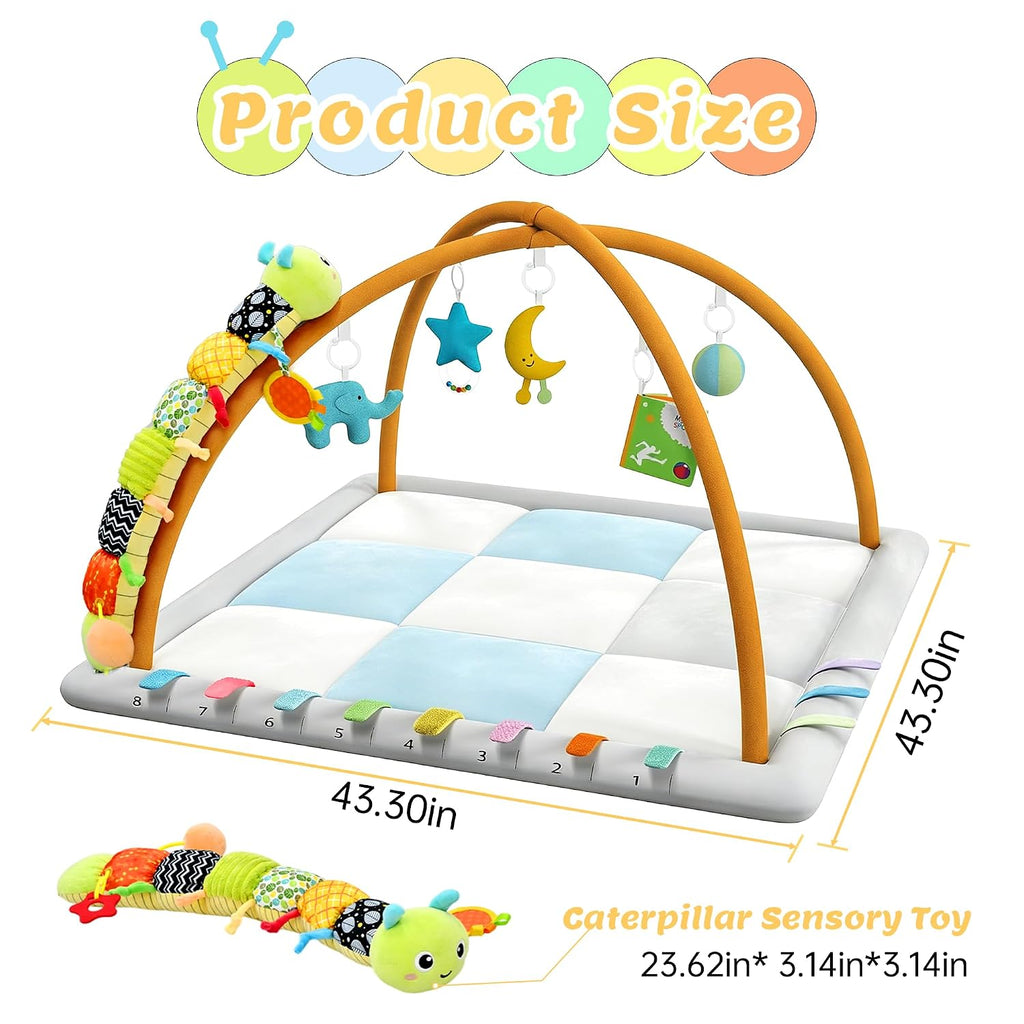 Play Gym for Babies 0-12 Months Tummy Time Mat
