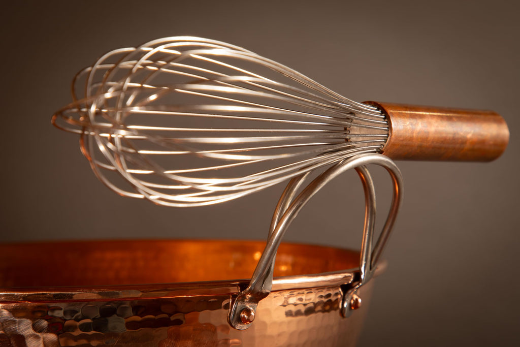 Mixing Bowls with Handles | Hand Hammered | 3 Piece Set