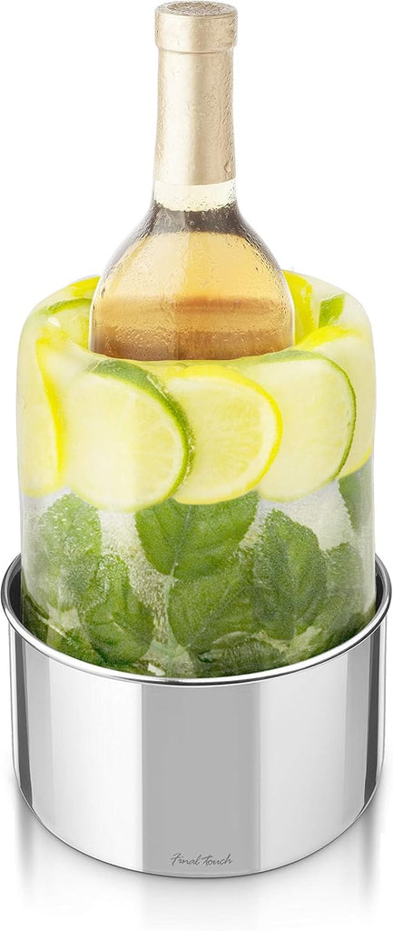 Champagne Ice Bucket Mold, DIY Floral Party Wine Chiller Server