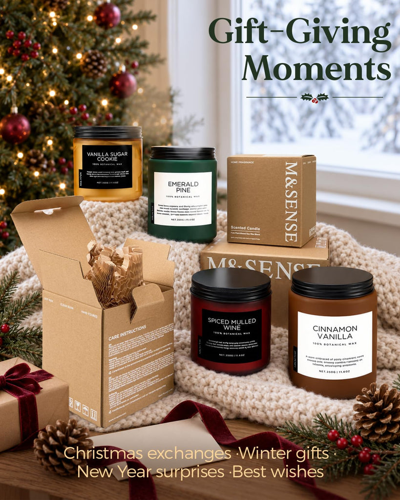 Ode to Winter Candles Scented 19.4oz Natural Soy Wax 110h