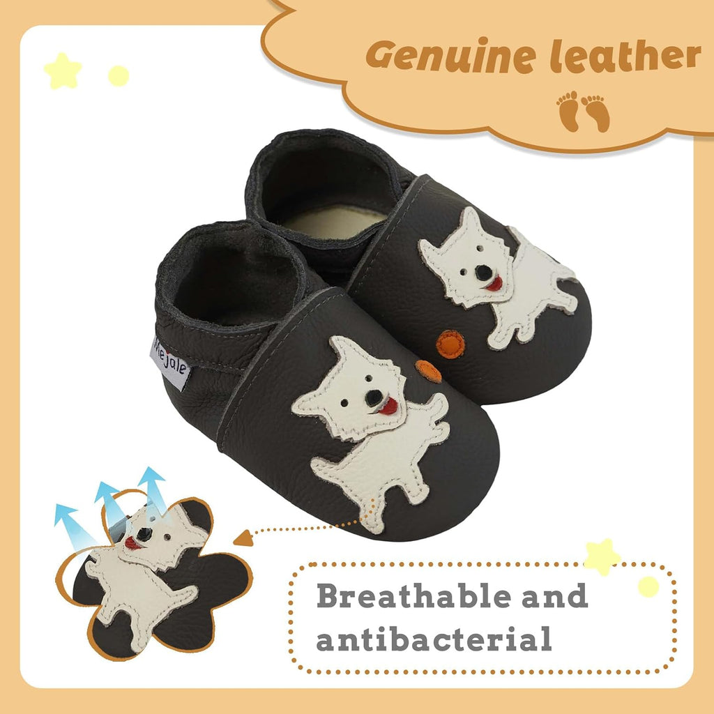 Baby Boy Moccasin Infant Leather Shoes Toddler Crawling Slippers