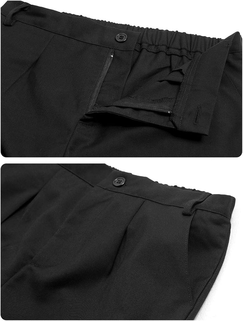 Boys 6 Piece Suit Shirt Vest Pant Pre-Tie Bowtie Pocket Square