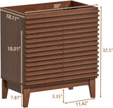 30" Bathroom Vanity, Mid-Century Freestanding Bathroom Vanity Cabinet with Storage