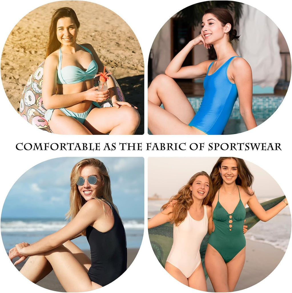 Nylon Spandex Fabric - 80% Nylon 20% Spandex, 58" Wide 4-Way Stretch | Soft Quick-Dry Material for Swimwear