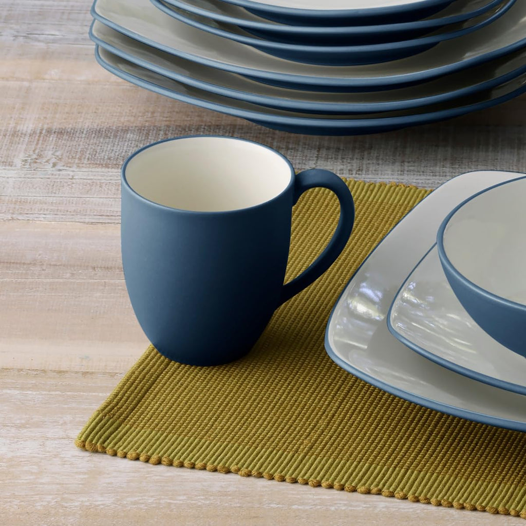 Colorwave Blue 4-Piece Coupe Place Setting, Service for 1