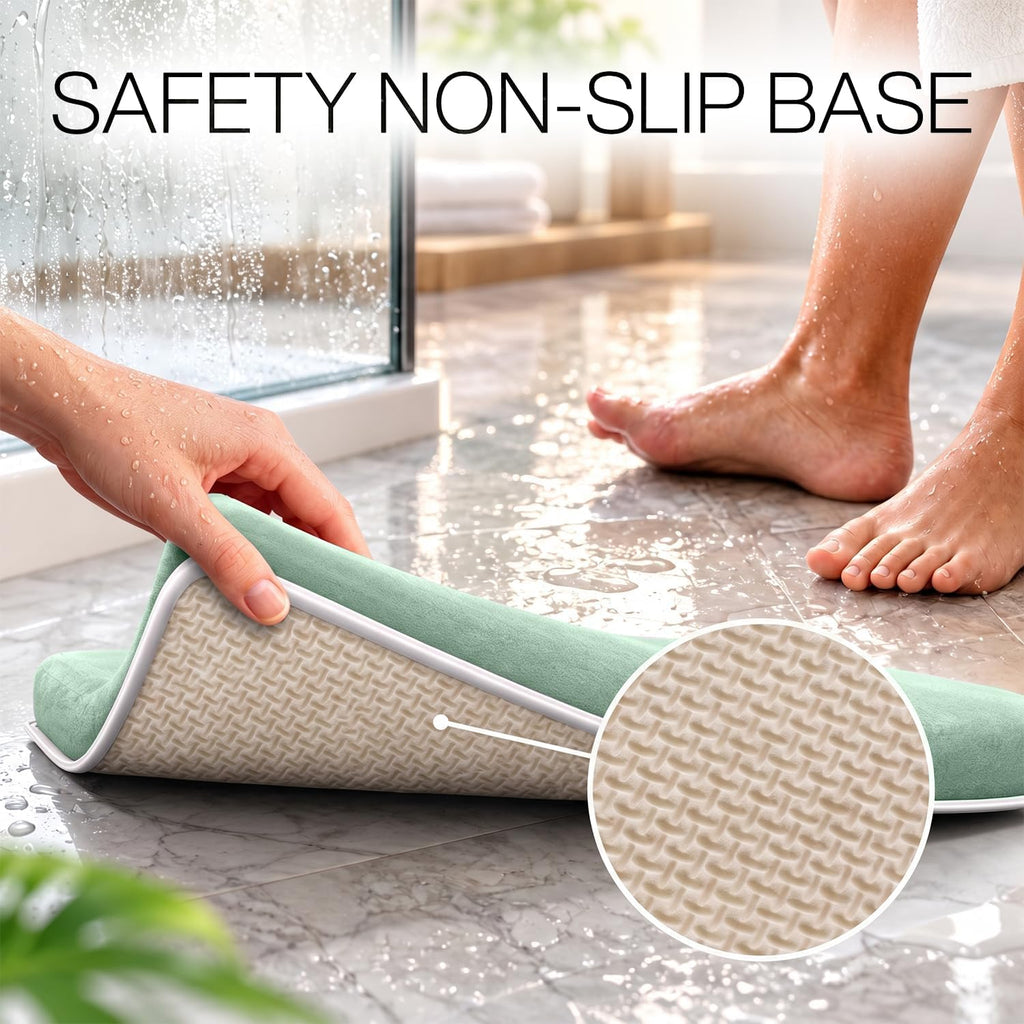 Bath Kneeler and Elbow Rest Pad Set, Kneeling Mat for Baby Bathing