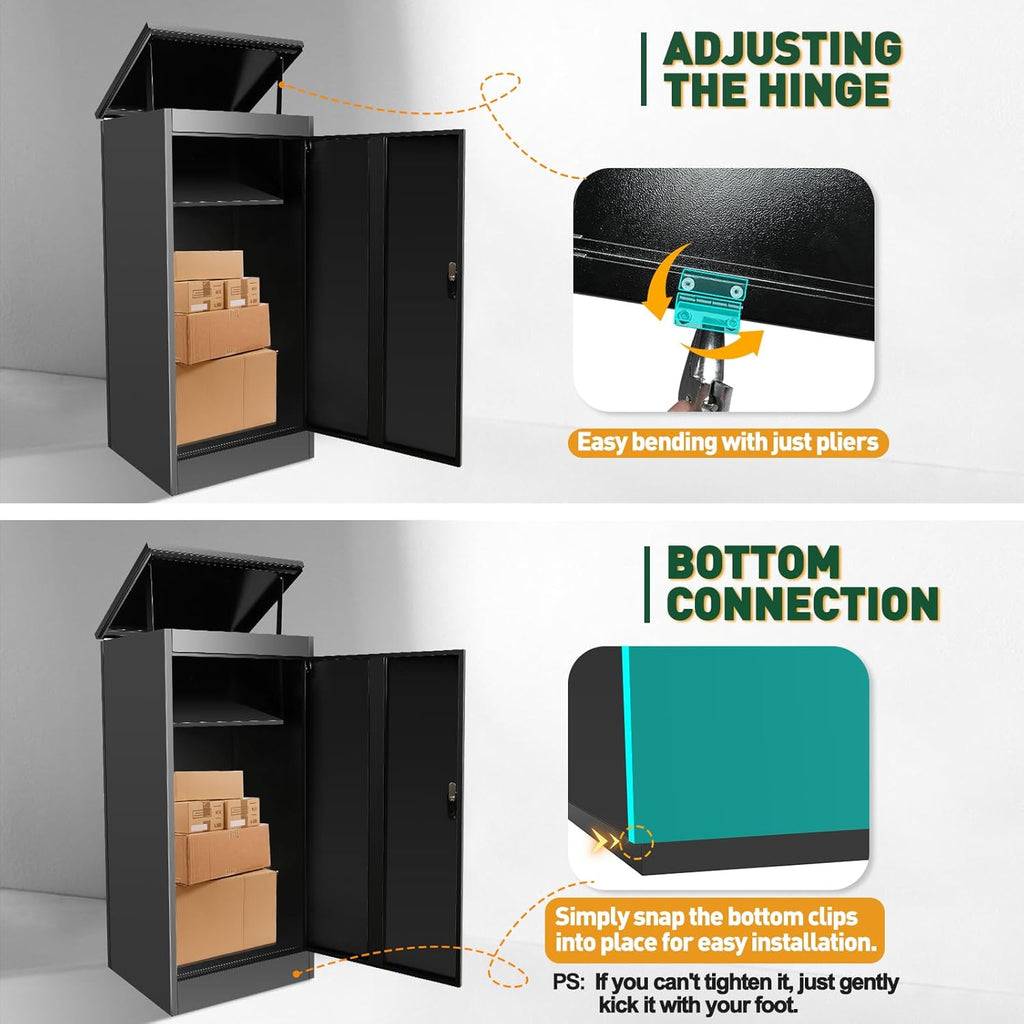 Package Delivery Boxes Drop Boxes with Secure Storage