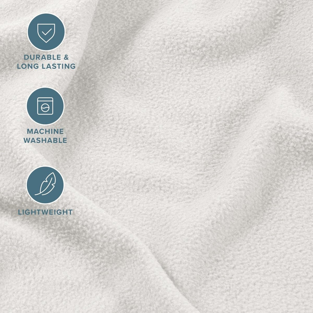 Super Soft Fleece Sheet Set (Antique White)