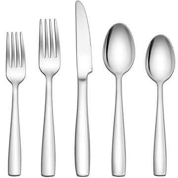 40-Piece 18/10 Stainless Steel Silverware Set for 8