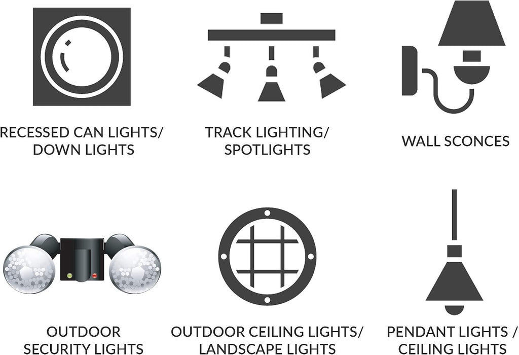 LED PAR30 Long Neck 12W 120V ETL Listed E26, 3000K, 6 Pack