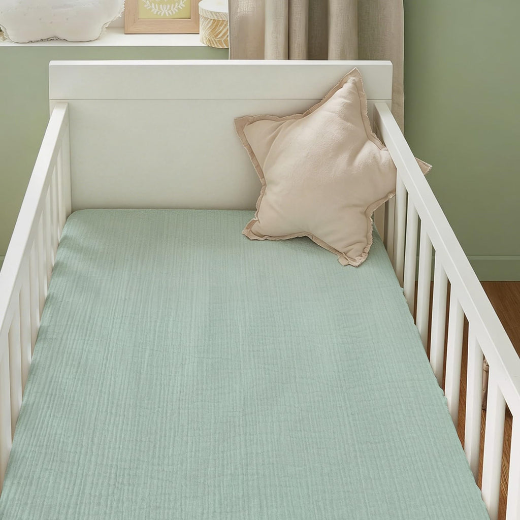 Crib Sheets 2 Pack 52x28 Inches Soft Boho for Baby Toddles Girl Boy