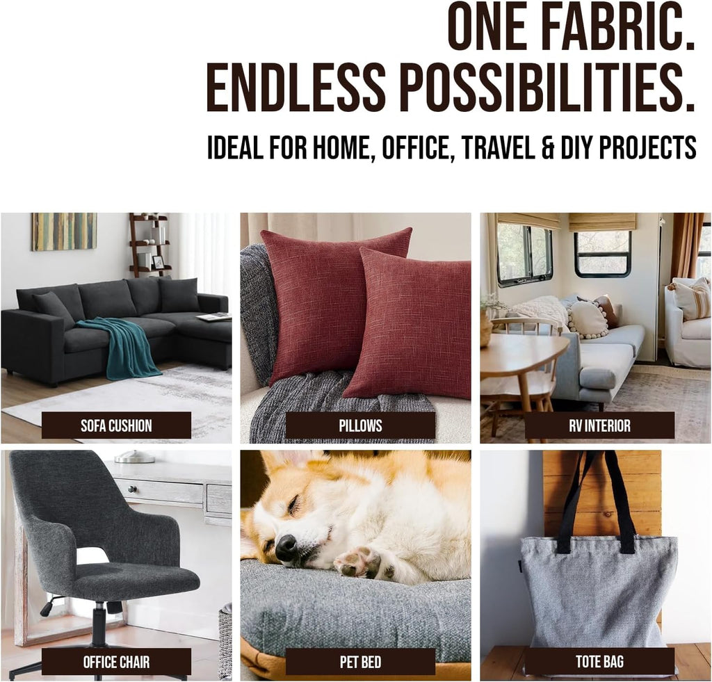 Fabrics Whisper Dune Mist 10 Yards - Water Cleanable Stain Resistant, 100% Polyester, Alta Finish, 55" Width