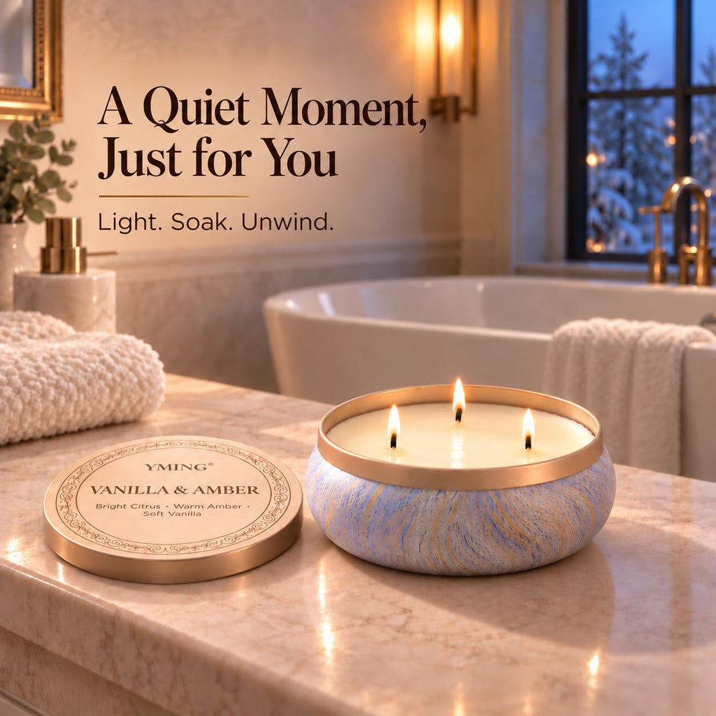 3-Wick Scented Candle Gift Set, 2-Pack, 14 oz Each